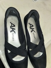 Anne Klein Sport Black 6 Slip On