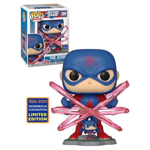 Funko POP DC Justice League The Atom WC21 #389 Vinyl Figure Limited Edition