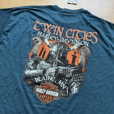 Harley Davidson Twin Cities Blaine Minnesota Tshirt Grahpic NWT Mens XL