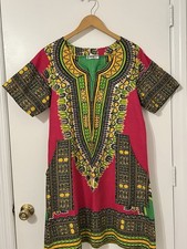 Hot pink Tribal 100% Cotton