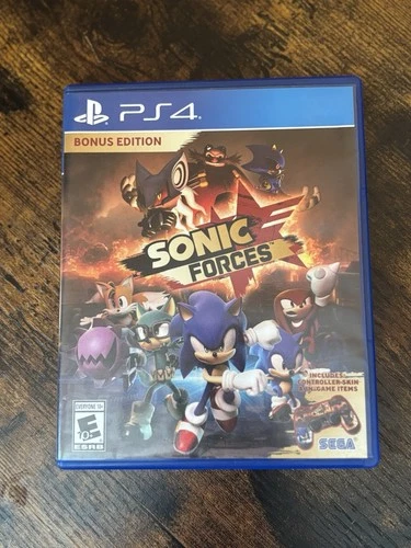 Sonic Forces Bonus Edition for PS4 Sony PlayStation 4 Game With Case Sonic 