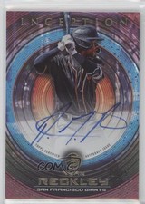 2022 Bowman Inception Prospect Fuchsia Foil 5/75 Ryan Reckley #PA-RR Auto 16hq