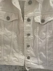 J Crew Women’s White Denim Jacket Size Small EUC Jeans Excellent! SOLD OUT At JC — photo 4