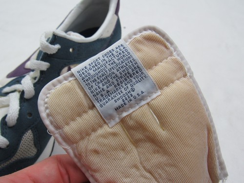 Vtg NOS 1980s Nike Terra Trainer Running Shoes Sneakers Sz 8 80s TC Track - Picture 6 of 14