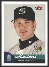 Travis Chick #361 2007 Fleer Seattle MarinersRC Rookie