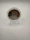 1995 Larry Johnson Hornets Basketball NBA a-999 Silver 1 Oz Ounce Art Round Coin