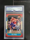 Doc Rivers signed 1986 Fleer #91 RC PSA Auth HOF