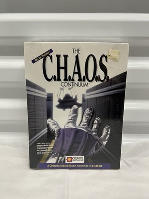 The C.H.A.O.S. Continuum (1993) PC CD-ROM Big Box Game - Factory Sealed