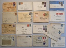 Sammlung Briefe / Belege Allierte Besetzung / Gemeinschaftsausgaben m....