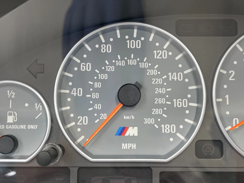 2001 - 2006 宝马 M3 E46 手动测速器仪表组 1566 原始设备制造商 — 第 3/4 张图片