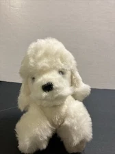 Norman Industries White Poodle Stuffed Animal 7.5” Korea