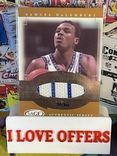 50/300 RARE 2001 SAGE BRONZE SAMUEL DALEMBERT ROOKIE JERSEY 4 STRIPE C STORE