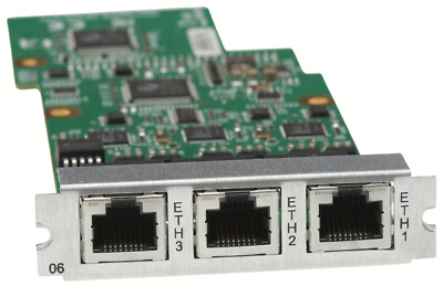 Spectracom Securesync 1204-06 Triple Gigabit Ethernet RJ45 Expansion Option Card