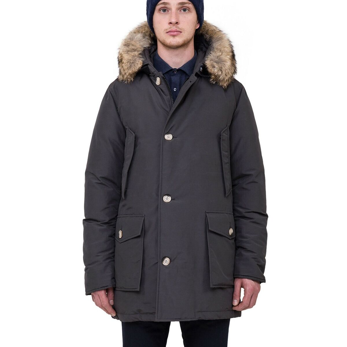 NEW WOOLRICH JOHN RICH & BROS ARCTIC PARKA DF BLACK XS NEW WOOLRICH JOHN RICH & BROS ARCTIC PARKA DF BLACK XS