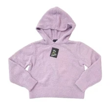 Art Class Girls Pullover Fuzzy Knit Hoodie Sweater - Size L(10-12)