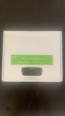 Cisco-Linksys E1000 Wireless-N Router used