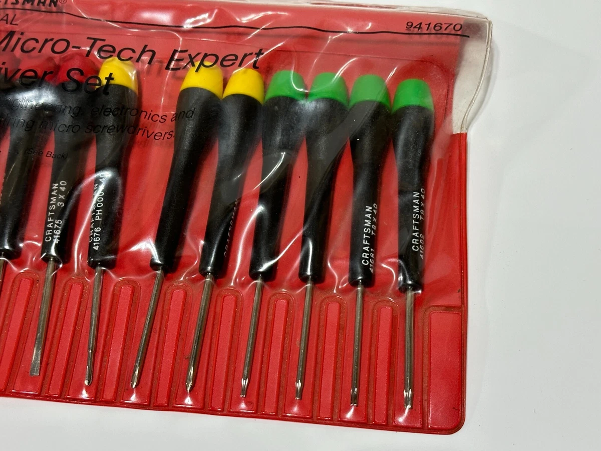 Craftsman professional screwdriver set deals