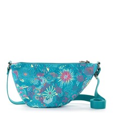 Sakroots, Tess Sling Bag, Deep Teal Seascape, New, Free Shipping