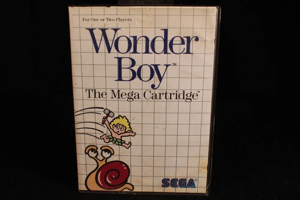 Sega Master System Wonder Boy | Complete in box with manual, vintage retro game - Image 3 of 4