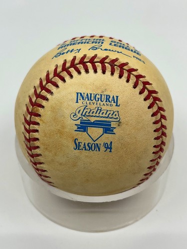 Cleveland Indians Inaugural Season 1994 '94 Official MLB Rawlings Baseball Qty - Picture 5 of 6