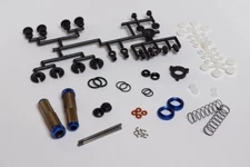 Team Brood Velvet "Long" Crawler Shock w/Dlux Springs (100mm) (2) (Soft)