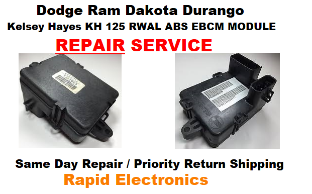 C1500 Rwal Module Dodge Ram Dakota Durango Kelsey Hayes KH 125 RWAL ABS EBCM module ...