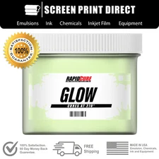 Glow In The Dark Plastisol Ink For Screen Printing - Low Temp Cure 270F 5 Gallon