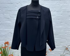 Marithe + Francois Girbaud Cravatta Killer Cropped Jacket Xl Runs Smaller
