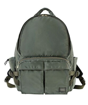 PORTER YOSHIDA TANKER DAYPACK (L) 622-19842 Khaki Orange PORTER YOSHIDA TANKER DAYPACK (L) 622-19842 Khaki Orange