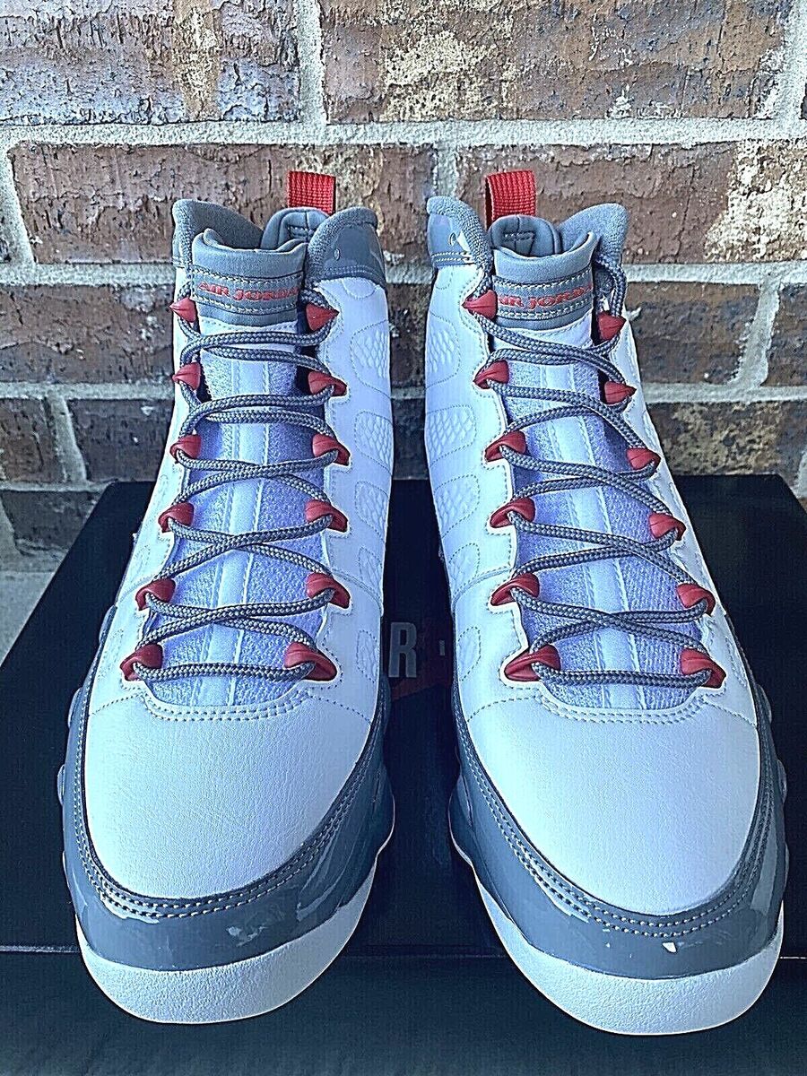 2022 Nike Air Jordan 9 IX Retro Fire Red 4-14 White Cool 2022 Nike Air Jordan 9 IX Retro Fire Red 4-14 White Cool