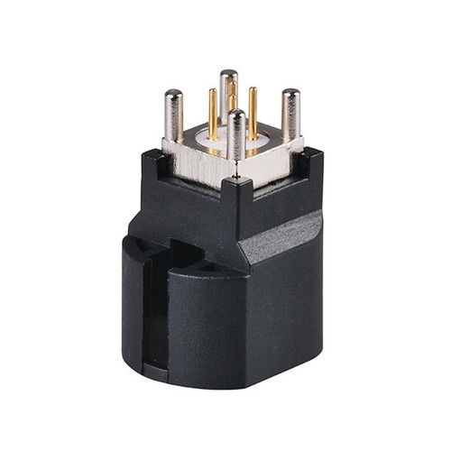 Car/Auto/Vehicle HSD Fakra "A" Black Male Plug PCB mount Connector for Radio - Picture 2 of 3