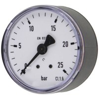 "Oeg Manometer R 1/4\" Axial 50Mm Von 0 Bis 25 Bar"