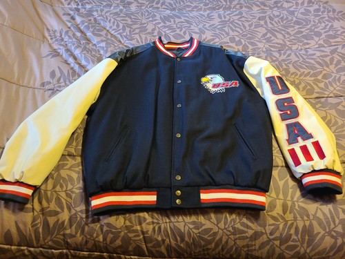 Steve \u0026 Barrys USA Flag Eagle Varsity 