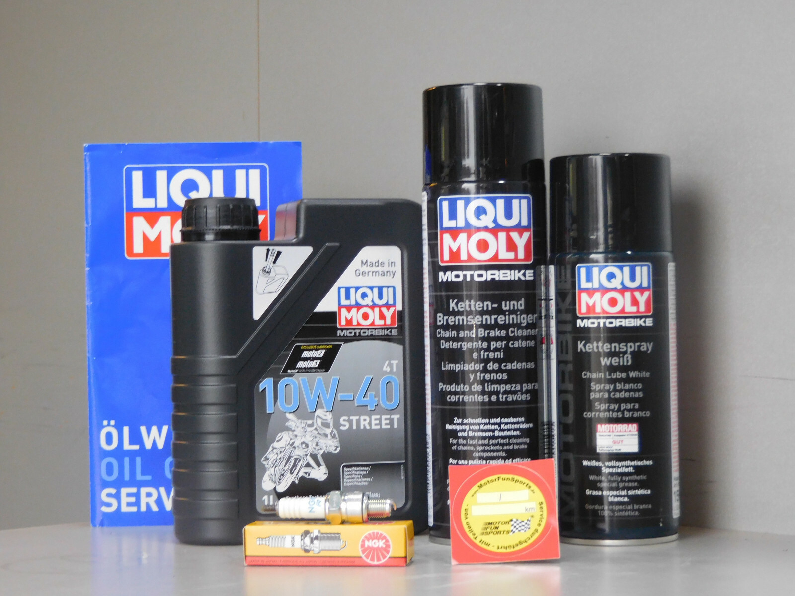 Maintenance Set AJS Isaba 125 Inspection Oil Spark Plug
