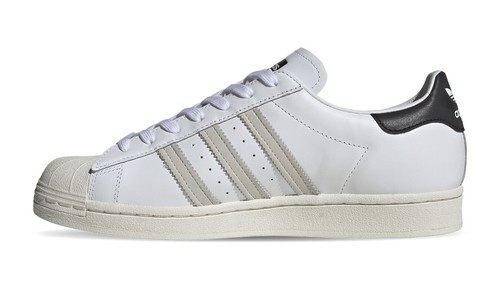 adidas Originals Superstar Leather Trainers - UK 4, 5 & 6 - White/Black (FV2808) - Picture 2 of 8