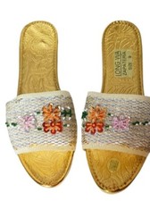SANDALI SLIP ON VINTAGE NUOVI VECCHI STOCK LUNGHI WA ZAPATERIA FILIPPINE TAGLIA 9