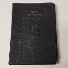 New Testament Red Letter Edition The World Publishing Co Bible Christian