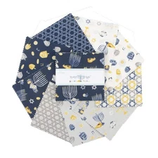 Charm Pack 5" Stacker 42pc Riley Blake "Hanukkah Nights" Tara Reed