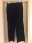 Gap Strech Flat Front RN 54023 Nylon Blend Black Career Pants Size 4 EUC — photo 1