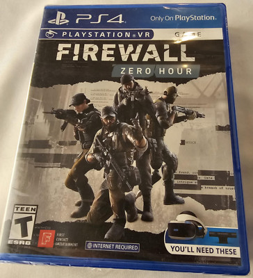Firewall: Zero Hour VR for PlayStation 4 PS4, Playstation VR New Sealed