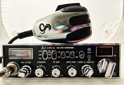 Cobra 29LTD Chrome AM/FM Variable Power+Echo+LOUD!! from