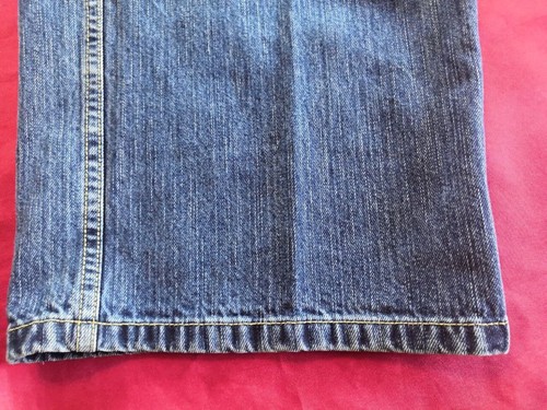 Rocawear 1999 Blue Denim Jean Waist Men's Size 42x34 Embroidered Baggy Y2k ST25 - Picture 9 of 12