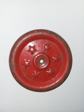 VINTAGE RED WITH STARS PEDAL SOAP CAR WHEEL TIRE COOL DESIGN ART SOAP BOX DERBY