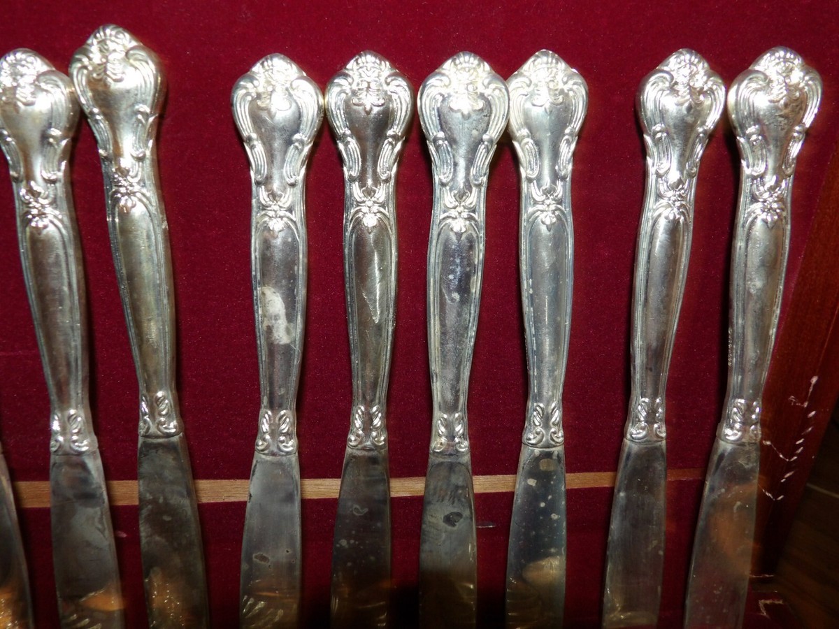 Godinger Plated Flatware Set 85 Pieces | eBay