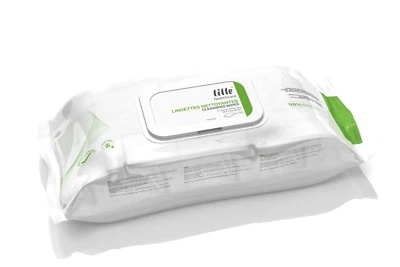 Lille Healthcare Large Adult Wet Wipes Professional 6 x Packs of 80 Wipes