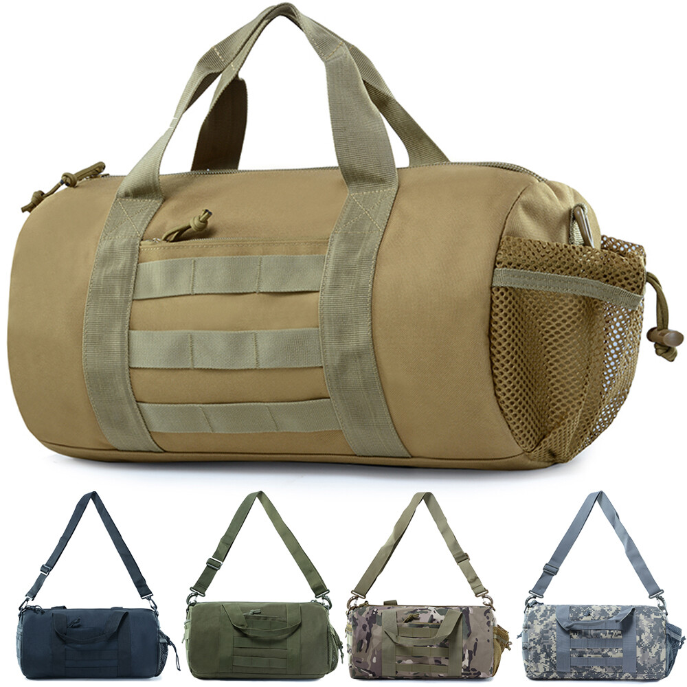 SY***専用 Tactical Duffle Cylinder Pack Military Shoulder Messenger Bag with