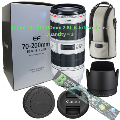 Canon EF 70-200 mm f/2.8L IS III USM Camera Lens (3044C002