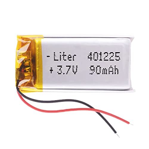 Batteria 401225 LiPo 3.7V 90mAh 0.333Wh 1S 5C Liter Energy Battery per (j9j)