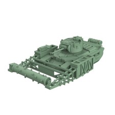 1/200 Military Model Kit British Matilda With Paravane