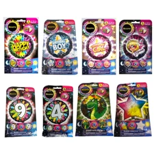 24 Hour LED Light Up Helium Balloon 22" for Birthdays & Parties Various Styles